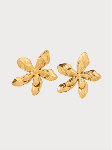 Brinco Lindy - Banhado a Ouro 18K