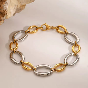 Pulseira Novyra - Banhado a Ouro 18K