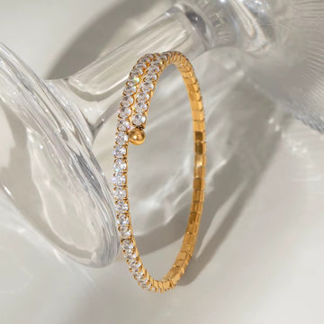 Bracelete Ovelyne - Banhado a Ouro 18K
