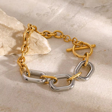 Bracelete Elvaron - Banhado a Ouro 18K