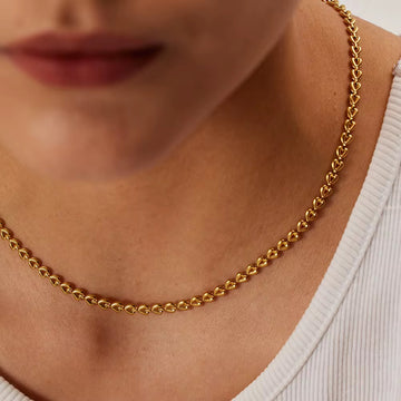 Colar Cylithra - Banhado a Ouro 18K