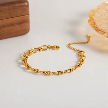 Pulseira Velnoria - Banhado a Ouro 18K