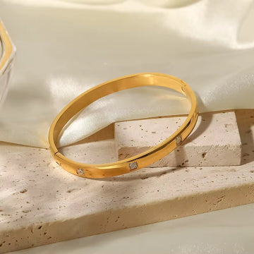 Bracelete Elyxora - Banhado a Ouro 18K