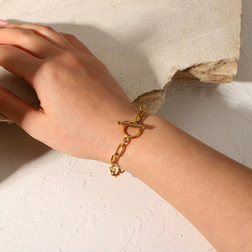 Pulseira Astryelle - Banhado a Ouro 18K