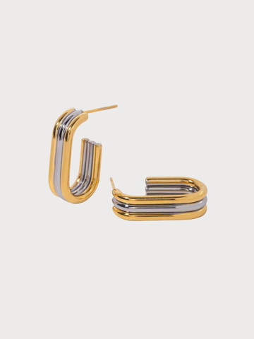 Brinco Elyntor - Banhado a Ouro 18K
