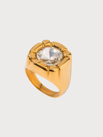 Anel Cyloria - Banhado a Ouro 18K
