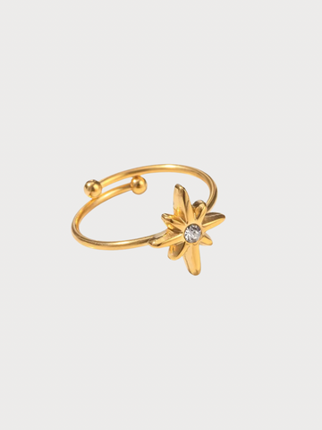 Anel Quorrae - Banhado a Ouro 18K