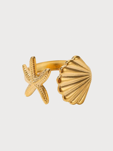 Anel Elvoryn - Banhado a Ouro 18K