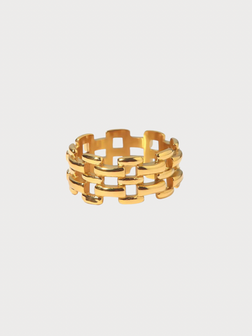 Anel Phylaren - Banhado a Ouro 18K