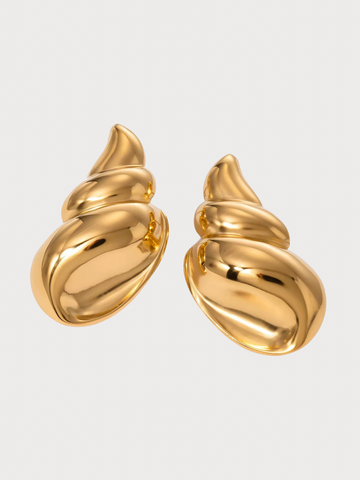 Brinco Quirelia - Banhado a Ouro 18K