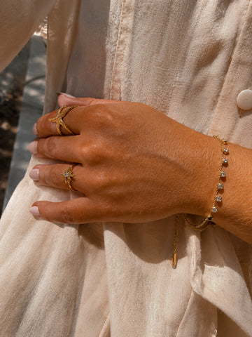 Pulseira Aeronyth - Banhada a Ouro 18K