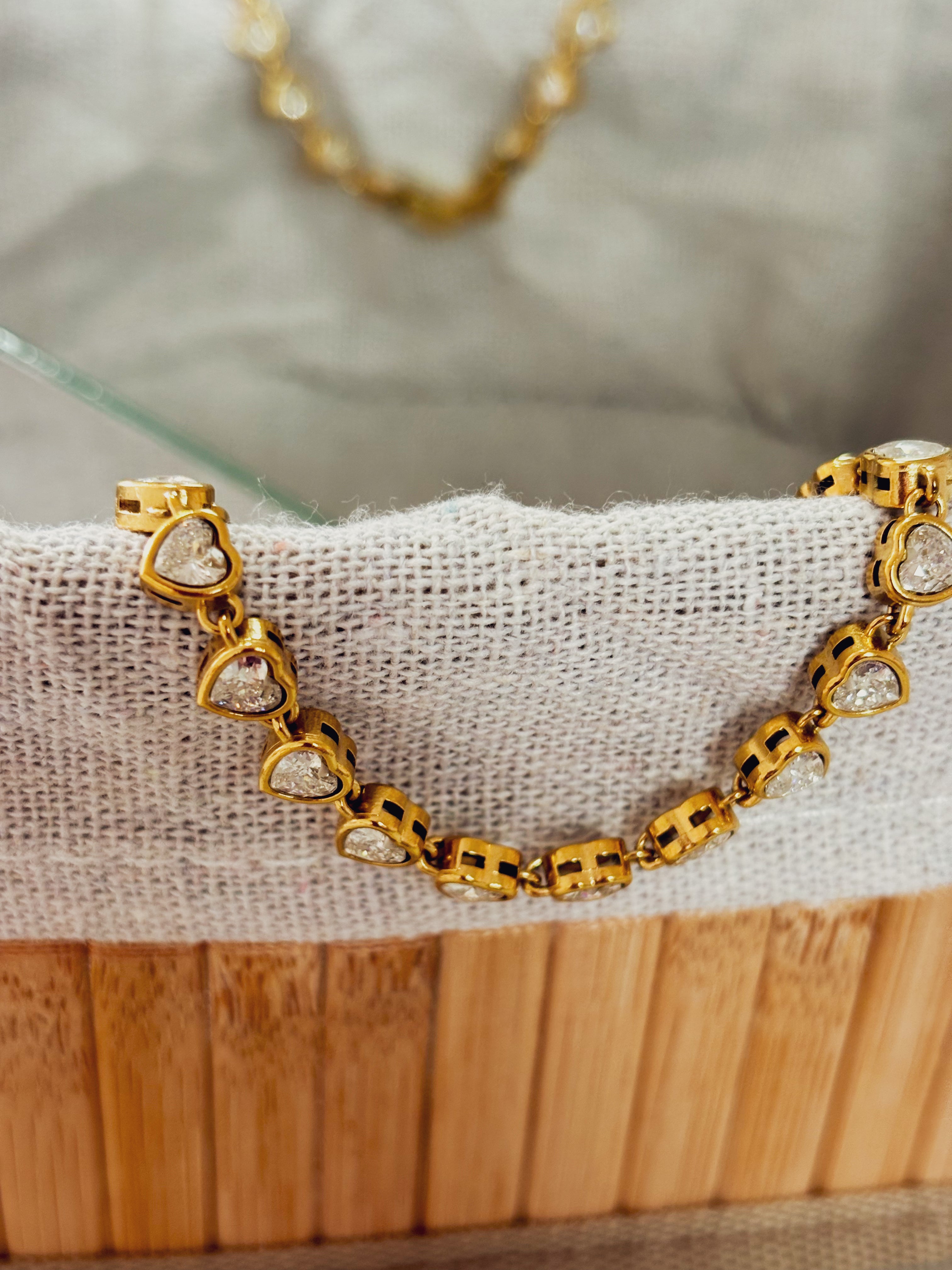 Pulseira Cyrine - Banhada a Ouro 18K