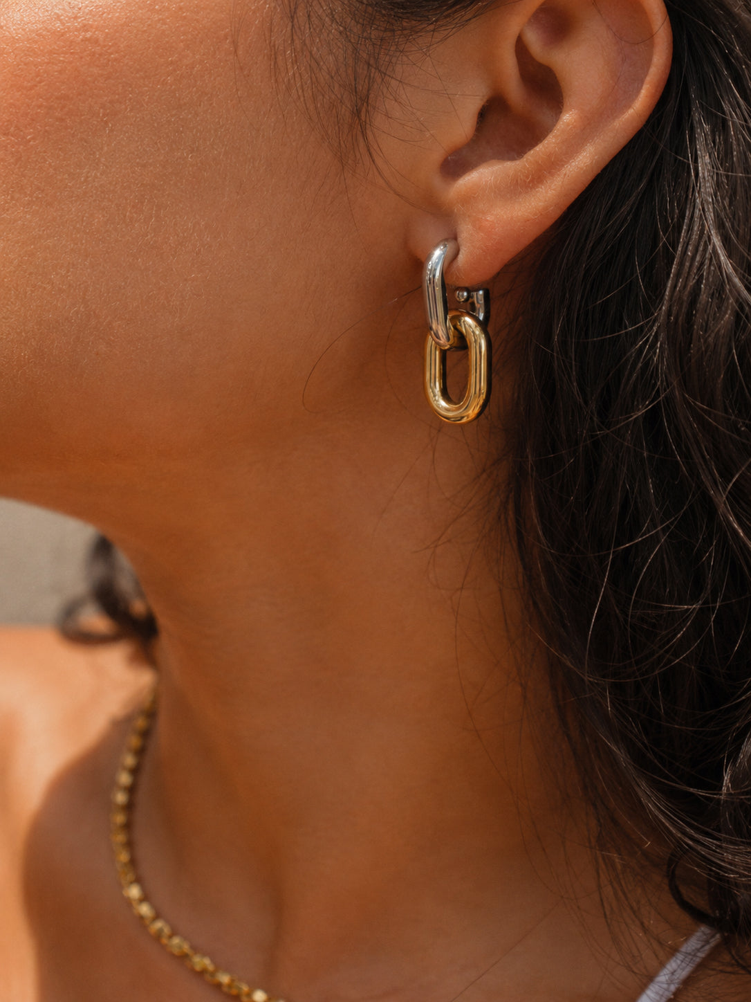 Brinco Lunaris - Banhado a Ouro 18K