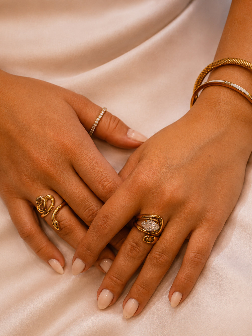 Anel Aurisven - Banhado a Ouro 18K