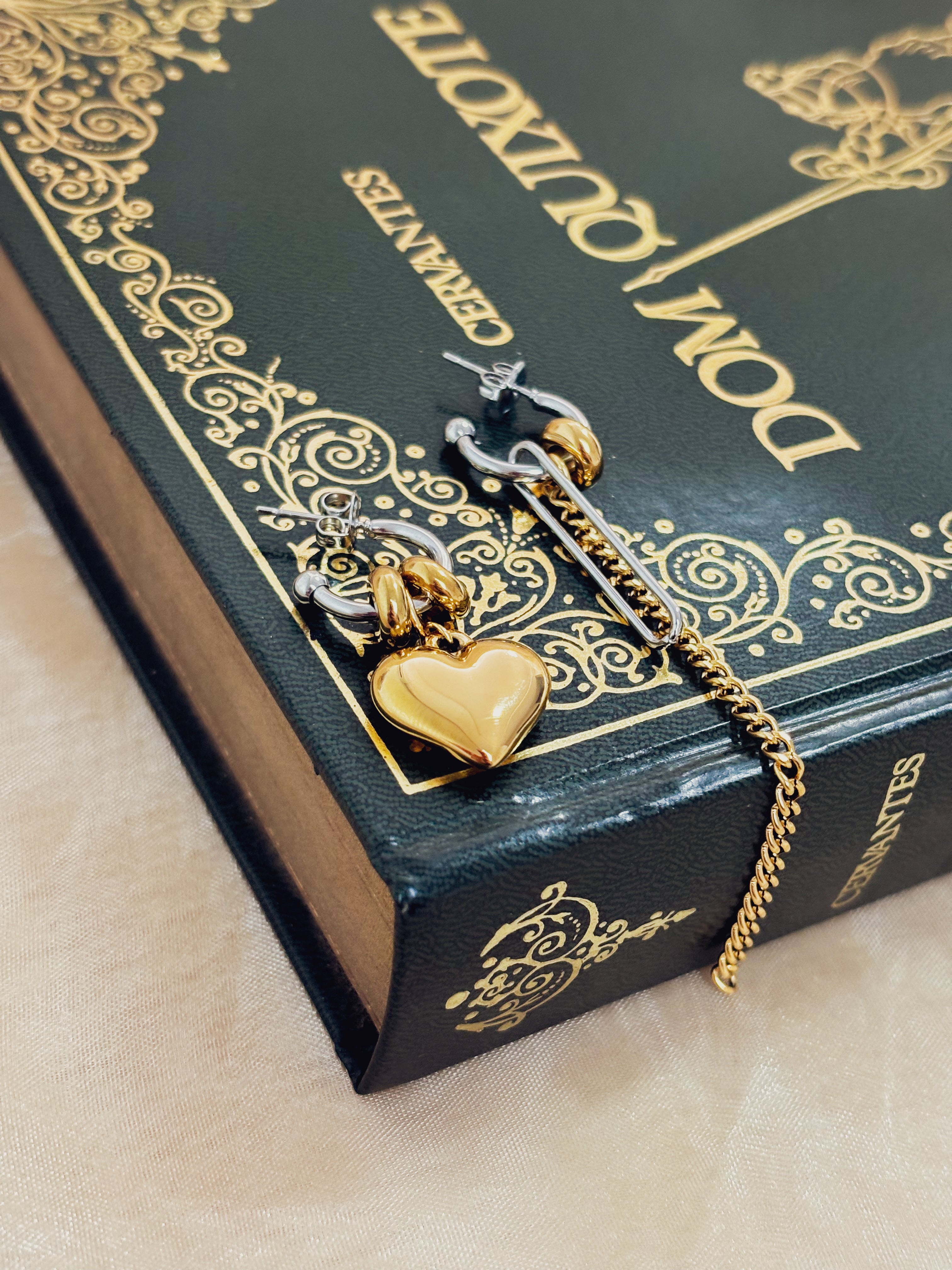 Brinco Firenzea - Banhado a Ouro 18K