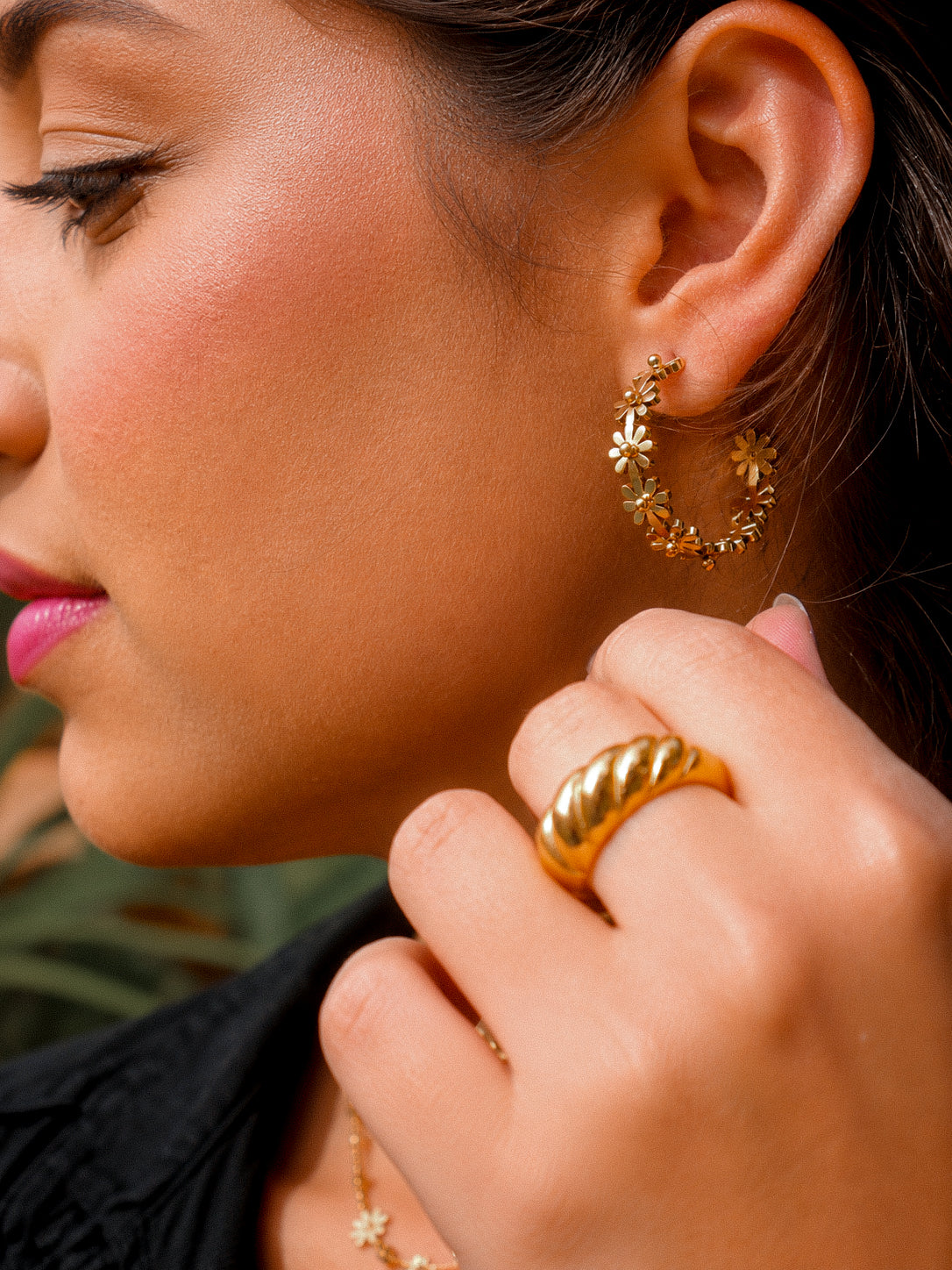 Anel Zeralyra - Banhado a Ouro 18K