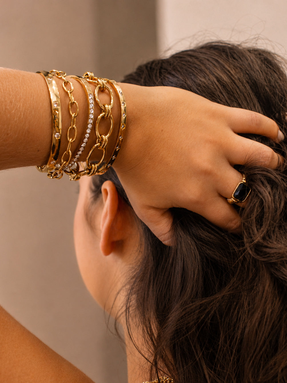 Bracelete Auréle - Banhado a Ouro 18K