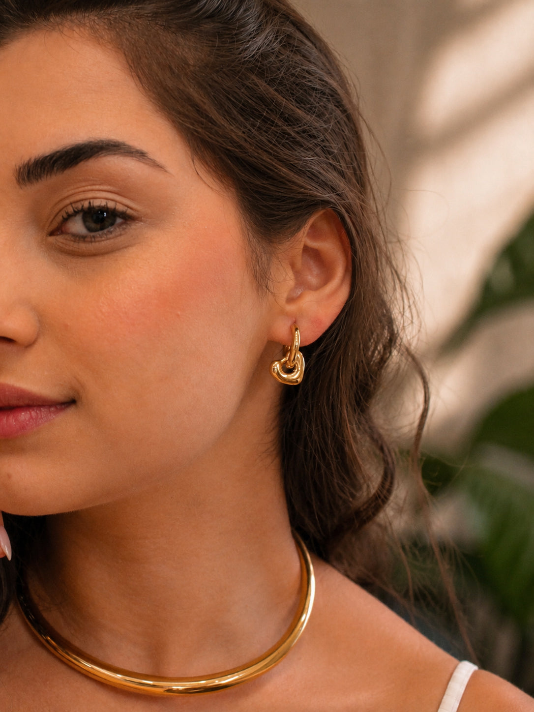 Brinco Veylora - Banhado a Ouro 18K