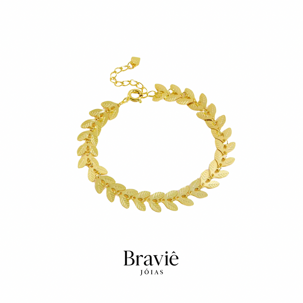 Pulseira Hera Dourada – Banhada a Ouro 18K