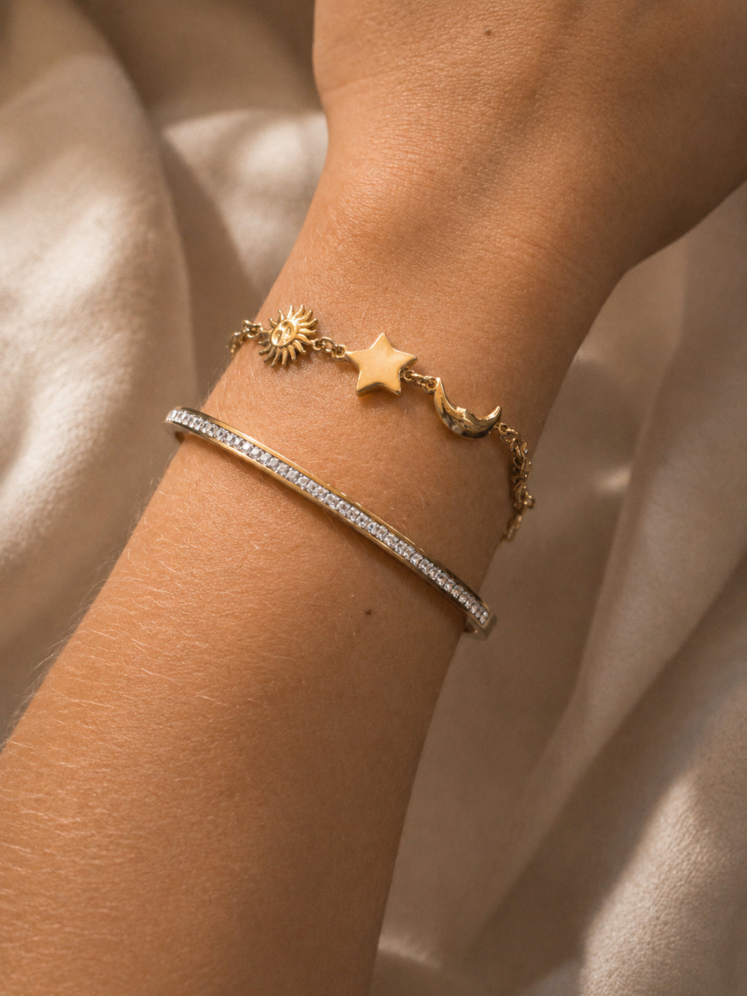 Pulseira Alverine - Banhada a Ouro 18K