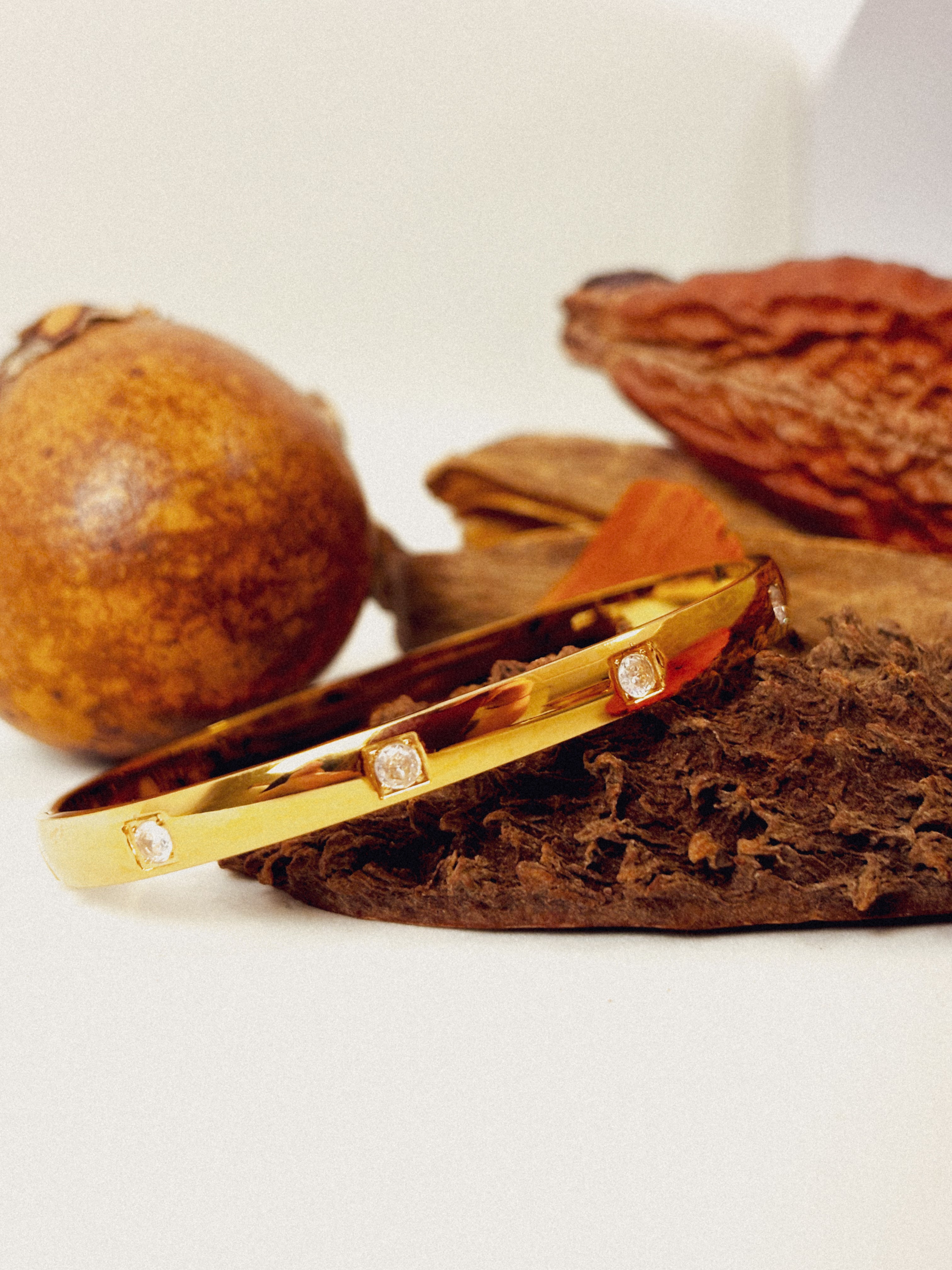 Bracelete Elyxora - Banhado a Ouro 18K