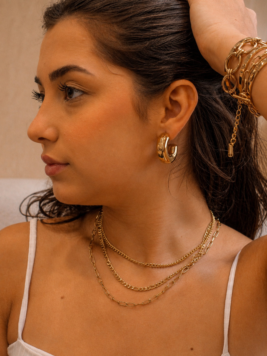 Colar Kaerys - Banhado a Ouro 18K