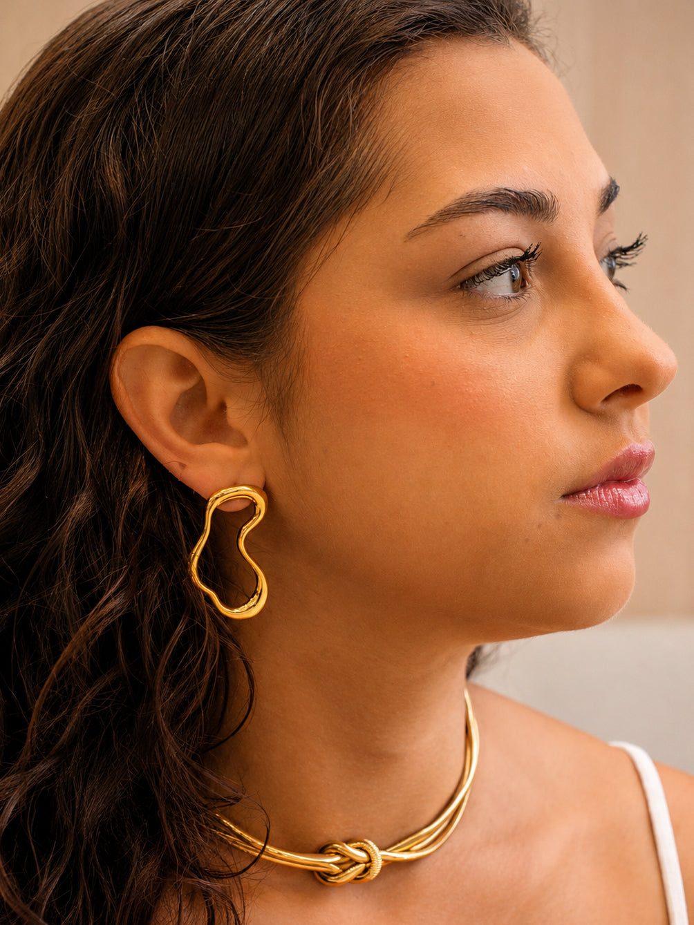 Brinco Zerionne - Banhado a Ouro 18K