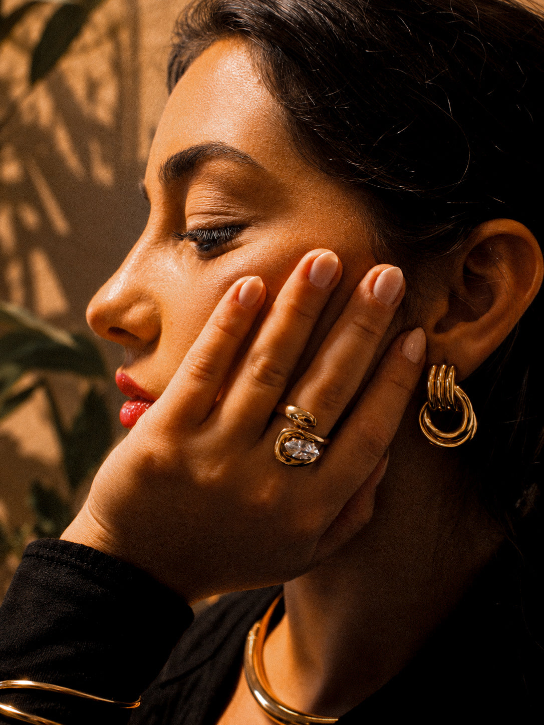Brinco Astrion - Banhado a Ouro 18K