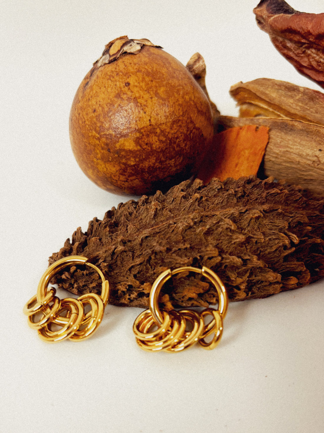 Brinco Elyssor - Banhado a Ouro 18K