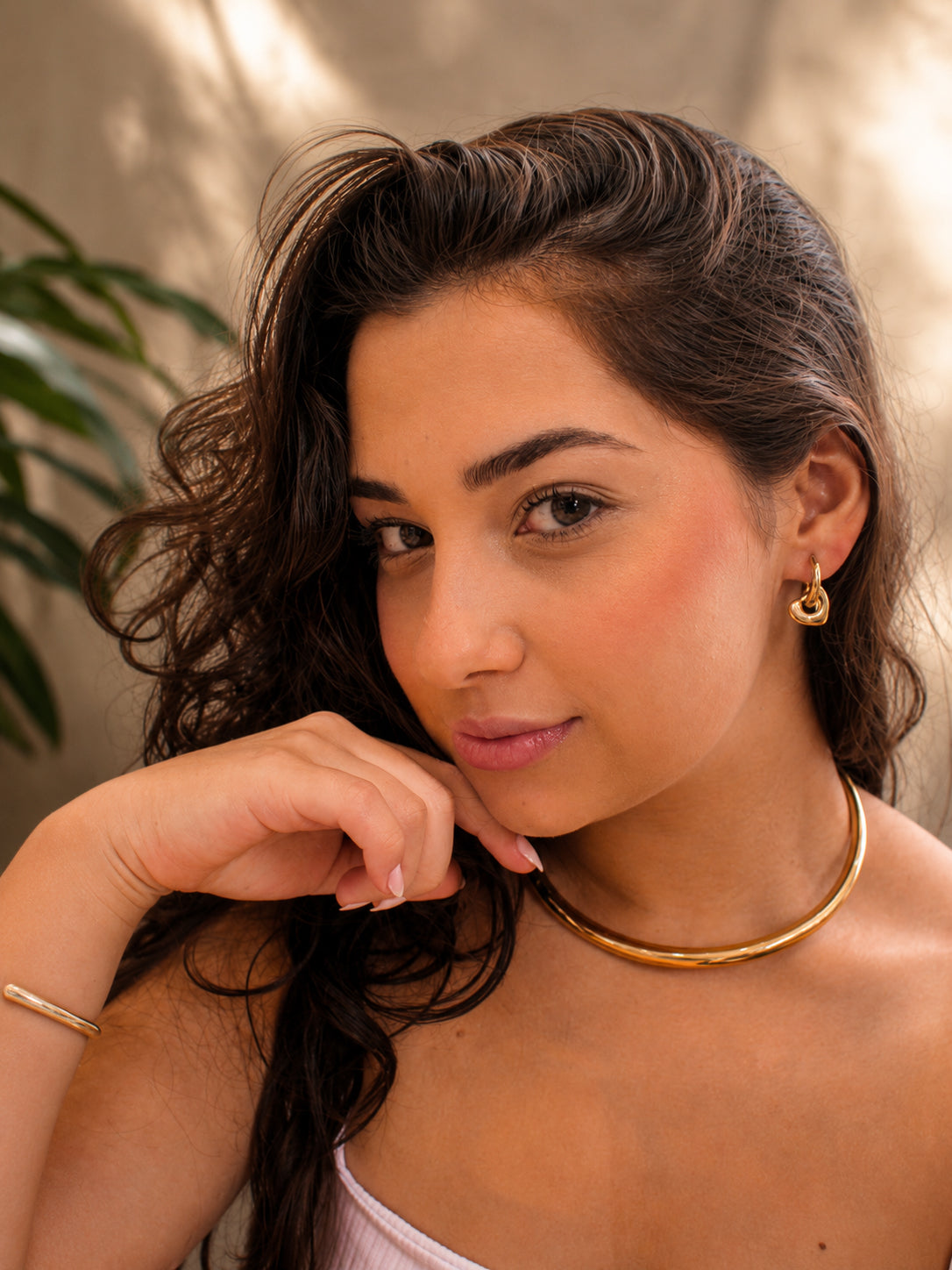 Brinco Veylora - Banhado a Ouro 18K