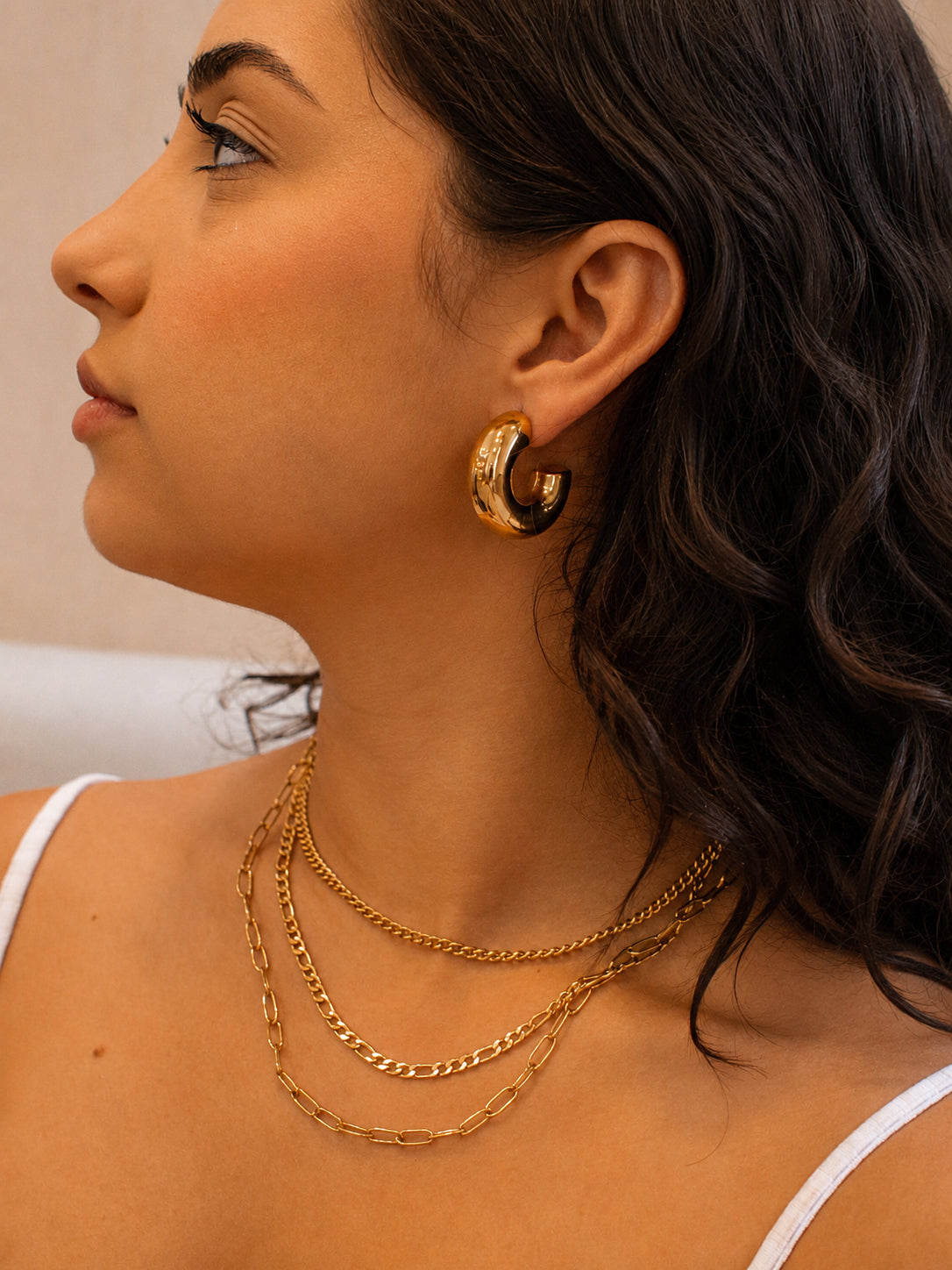 Brinco Astrynne - Banhado a Ouro 18K
