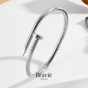 Bracelete Clou Prateado