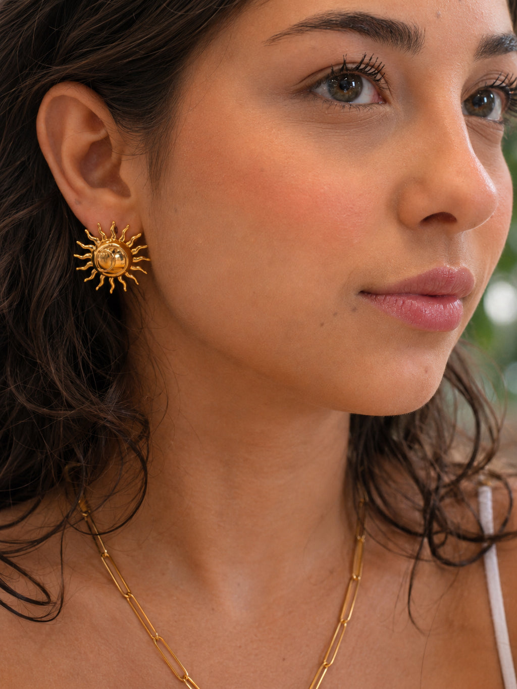 Brinco Elryon - Banhado a Ouro 18K