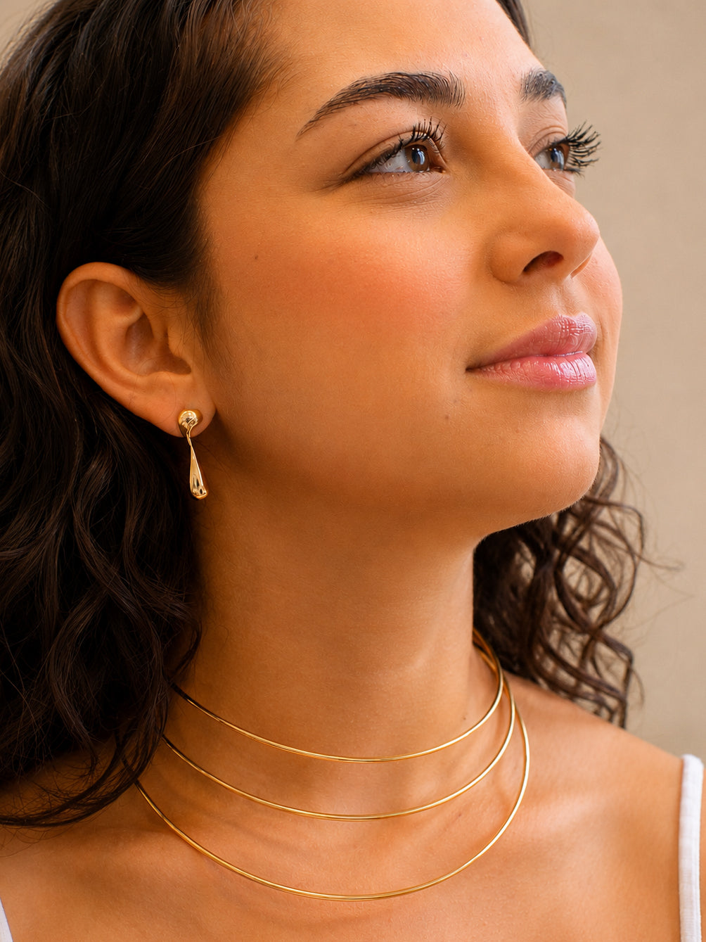Brinco Cyvaris - Banhado a Ouro 18K