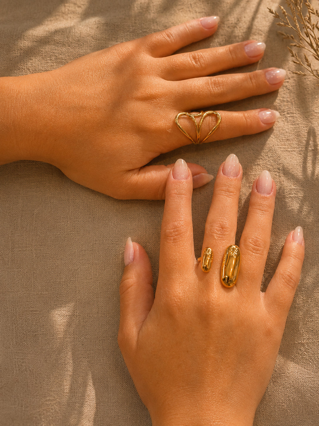 Anel Cylare - Banhado a Ouro 18K