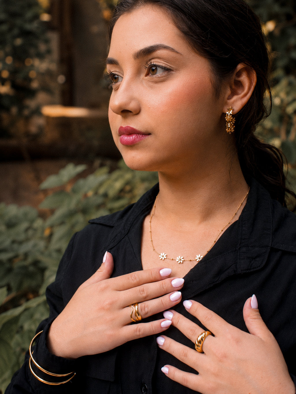 Colar Myrrion - Banhado a Ouro 18K