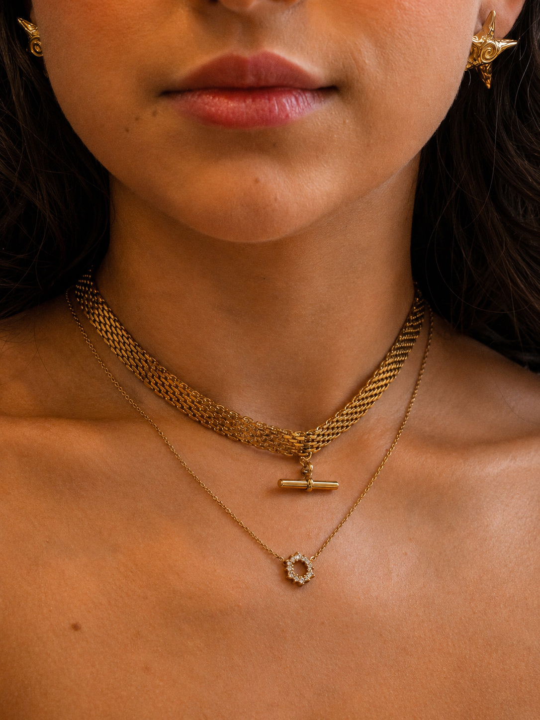 Colar Zarionne - Banhado a Ouro 18K