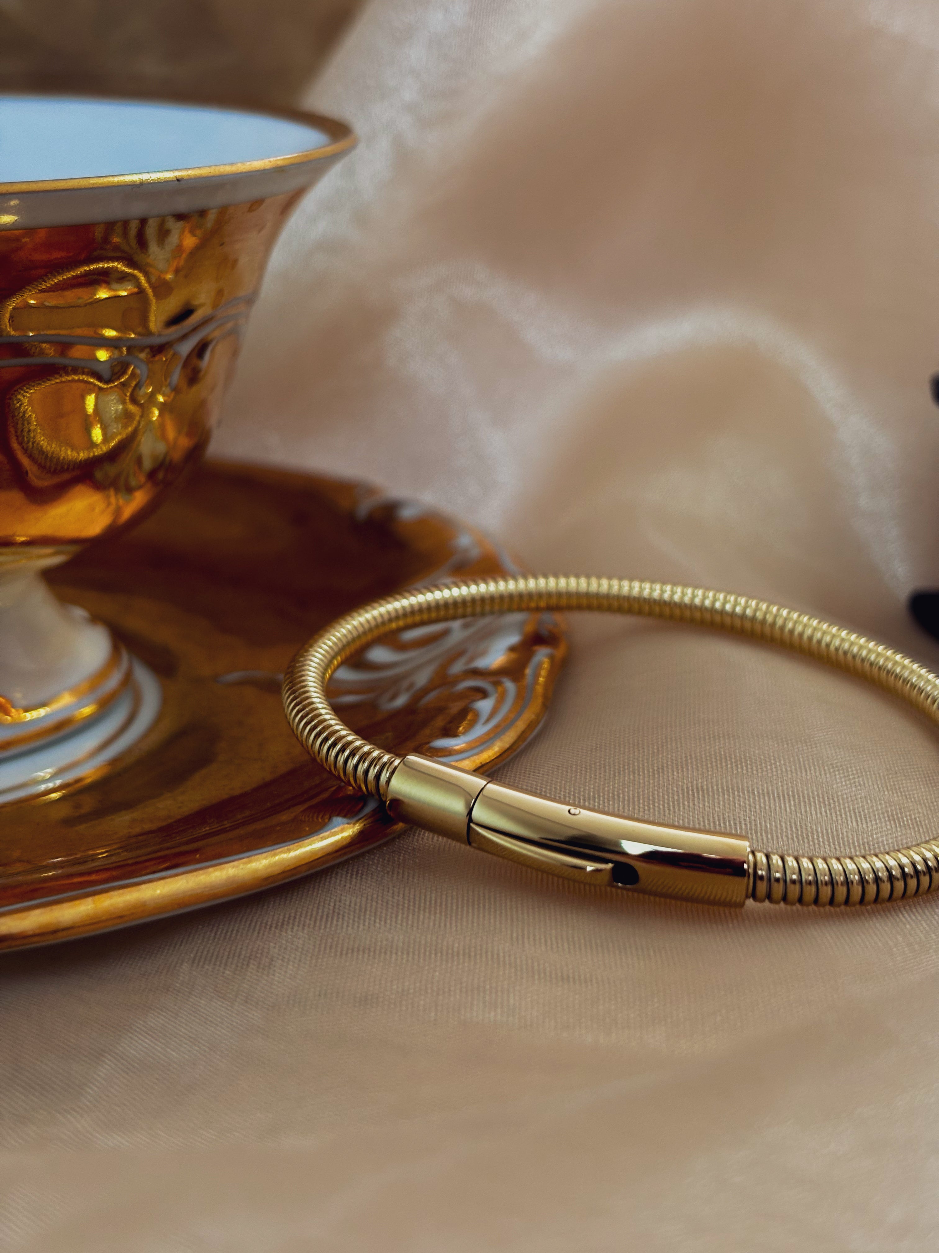 Bracelete Oryvella - Banhada a Ouro 18K