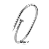 Bracelete Clou Prateado