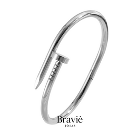 Bracelete Clou Prateado