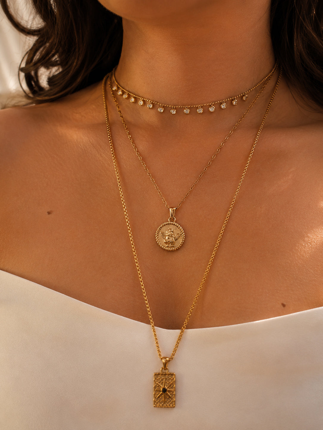 Colar Aeronyth - Banhado a Ouro 18K