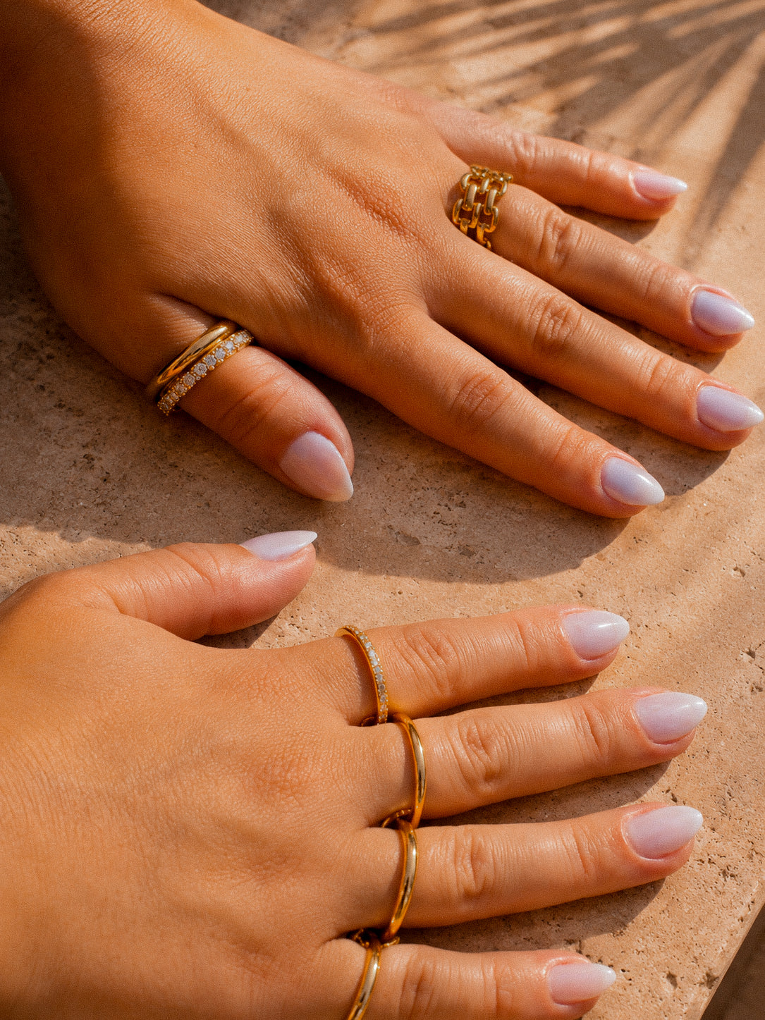 Anel Cytherra - Banhado a Ouro 18K