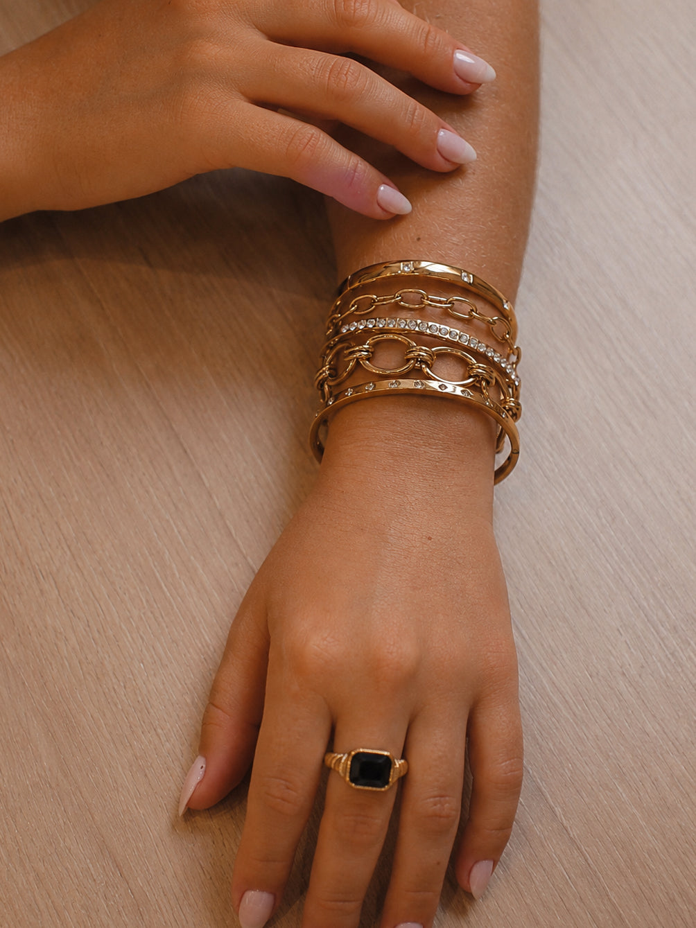 Bracelete Auréle - Banhado a Ouro 18K