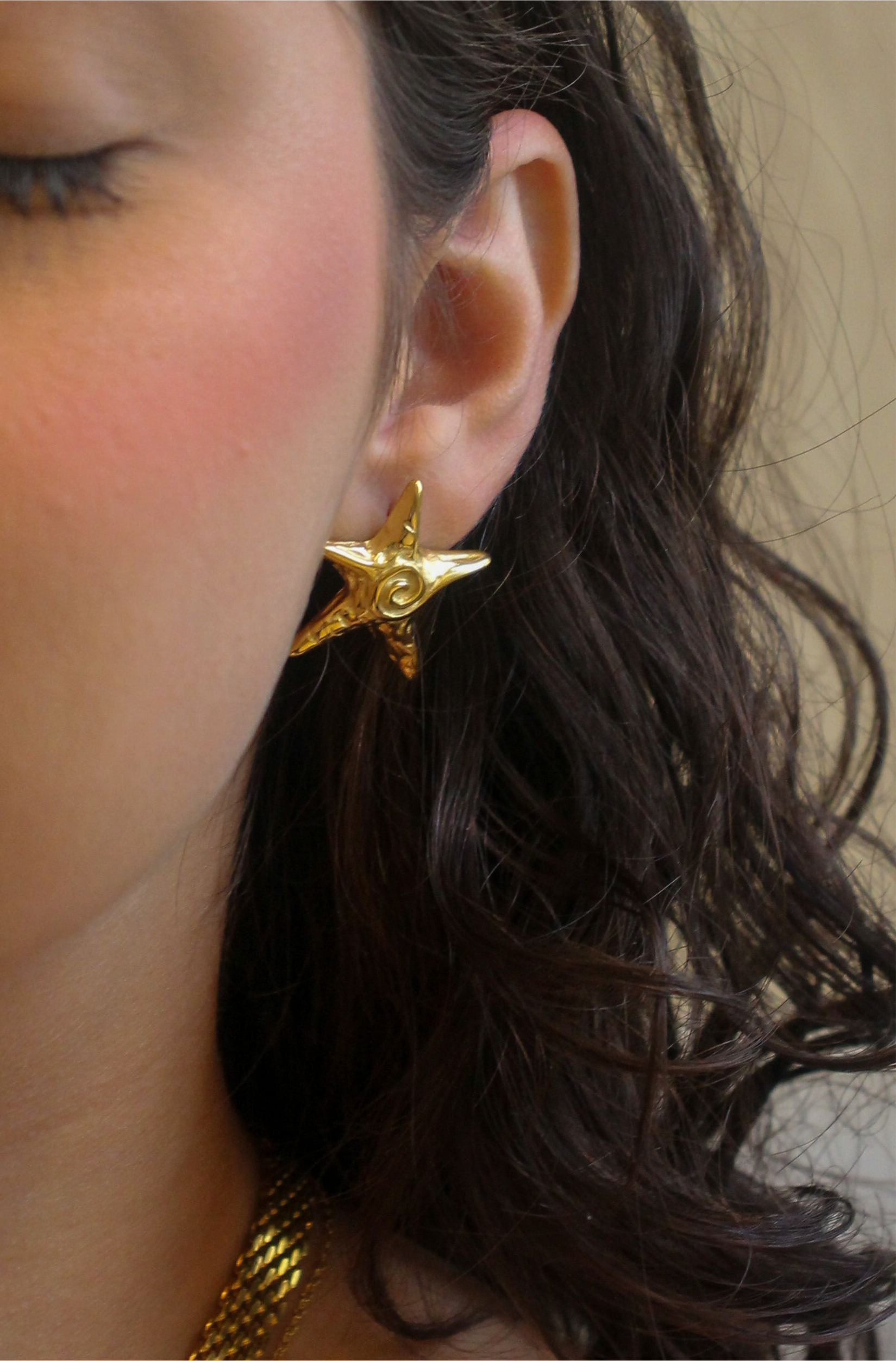 Brinco Veyrion - Banhado a Ouro 18K