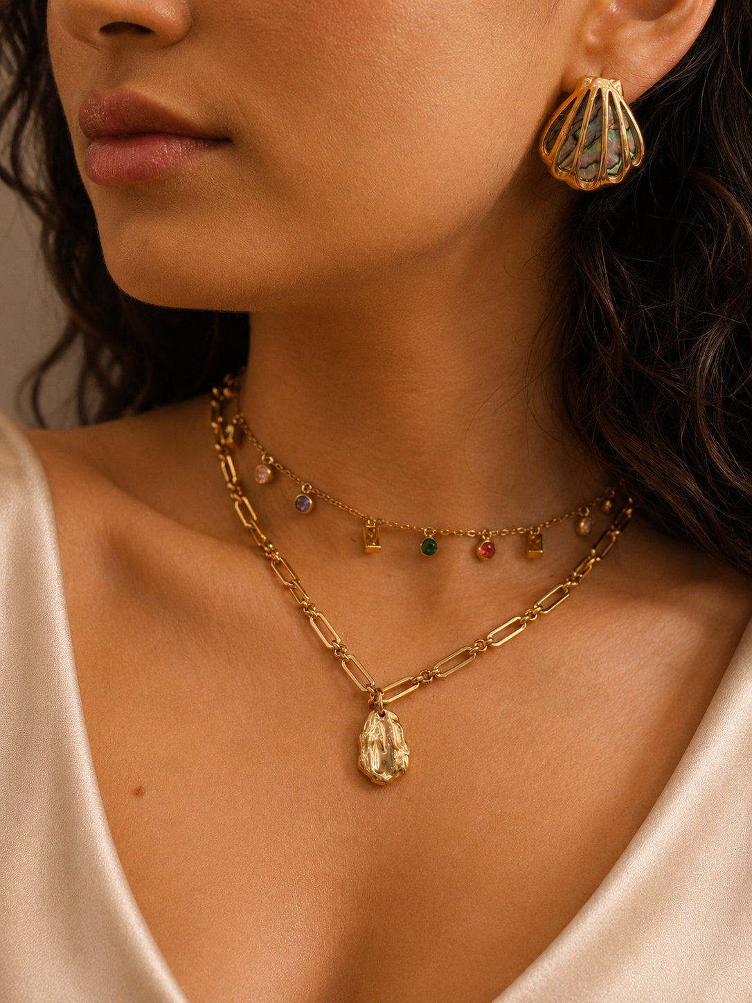 Colar Fiorenza - Banhado a Ouro 18K