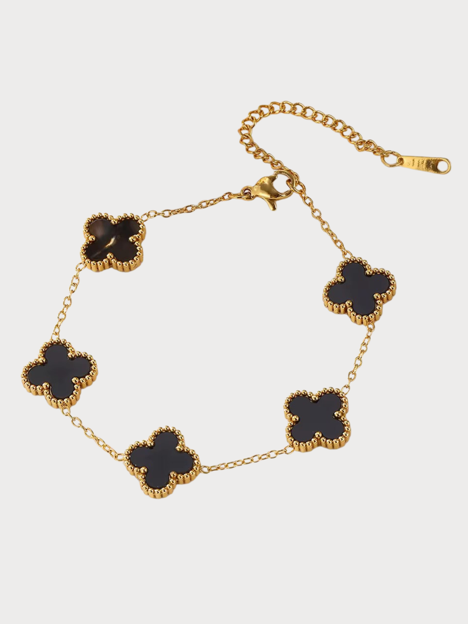 Pulseira Trevo - Banhada a Ouro 18K
