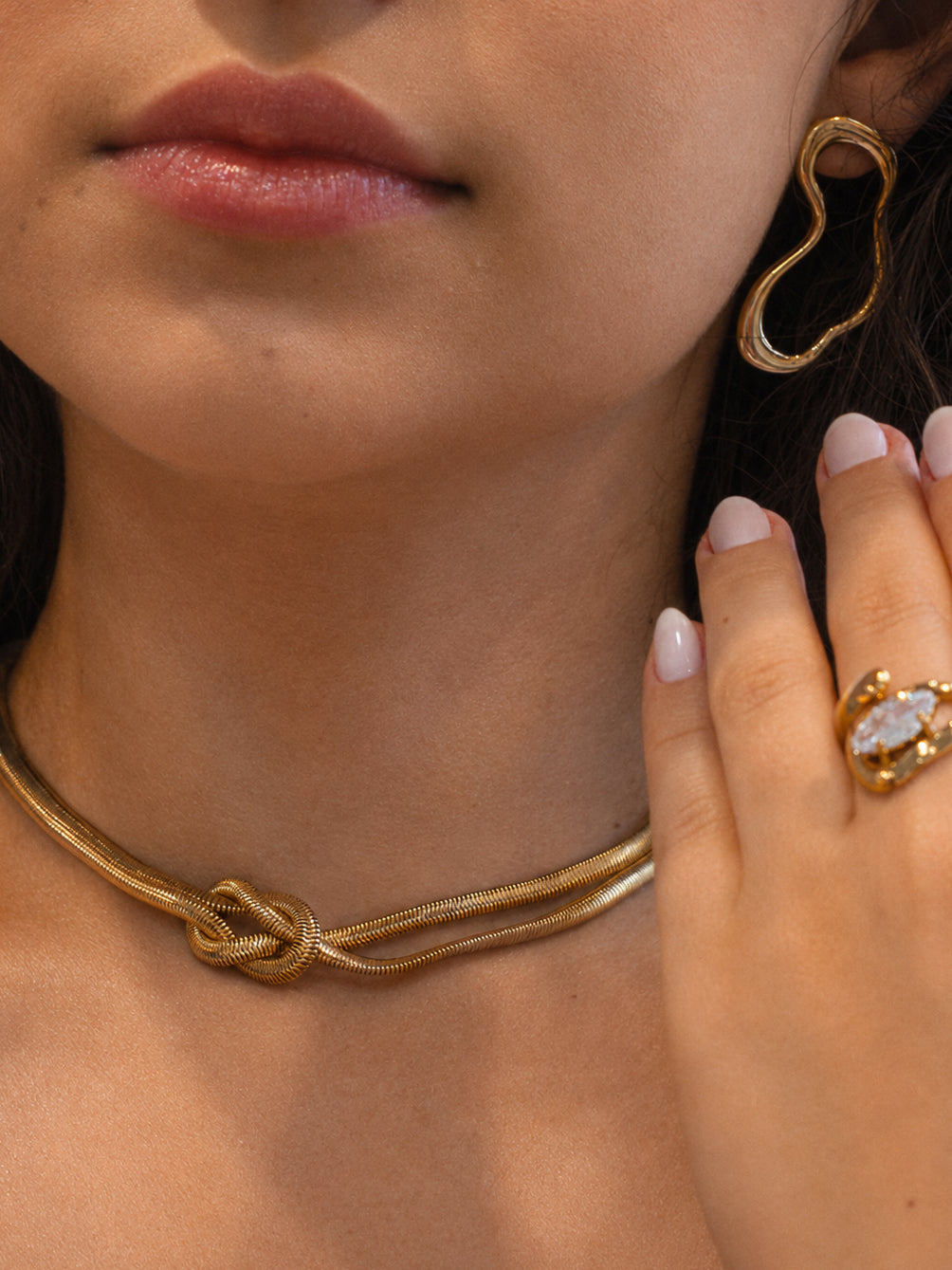 Colar Aerionis - Banhado a Ouro 18K