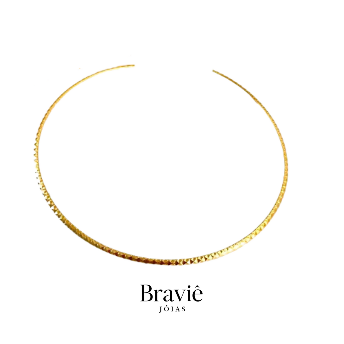 Colar Soleil Dourado - Banhado a Ouro 18K