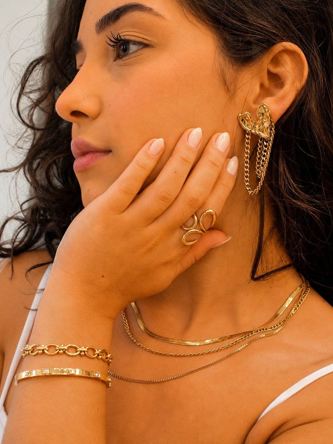 Pulseira Velnoria - Banhado a Ouro 18K