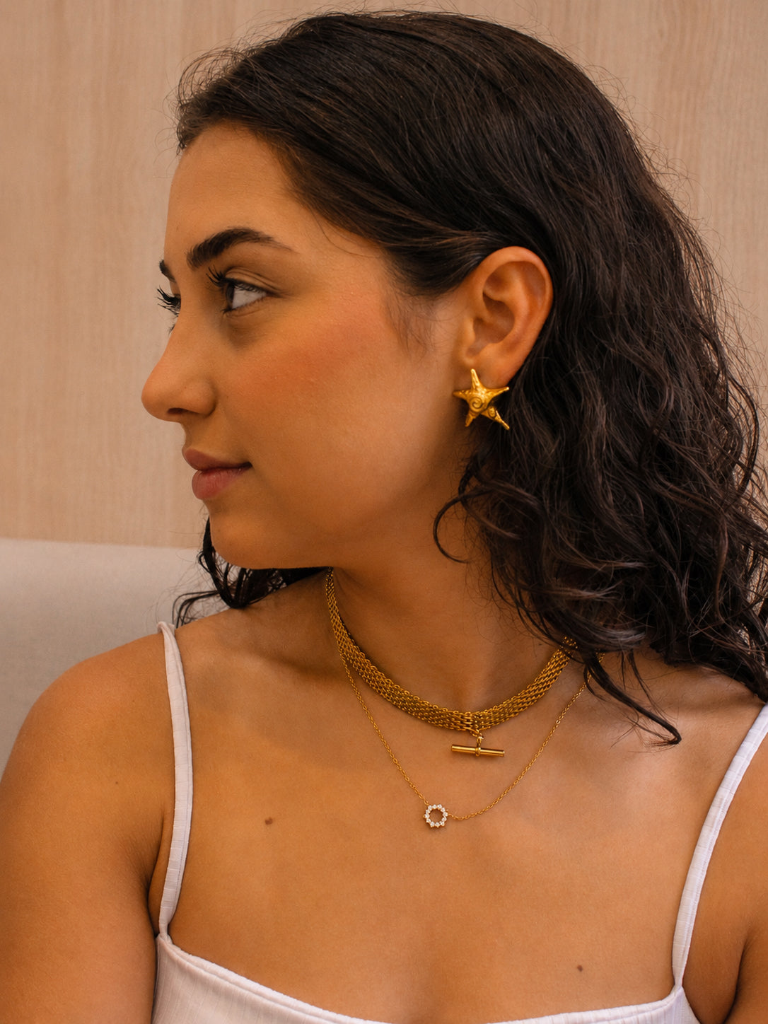 Colar Valtorys - Banhado a Ouro 18K
